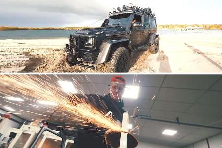 Mercedes G500 4X4² Safari Cabrio Jon Olsson