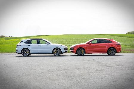 Porsche Cayenne Coupé Exterieur Seite