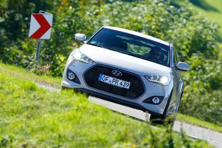 Hyundai Veloster Turbo, Frontansicht