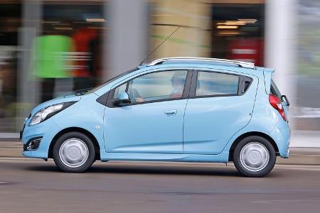 Chevrolet Spark 1.2, Seitenansicht