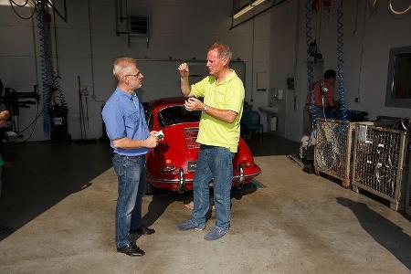 Reifentest Porsche in Motor Klassik 10/2014