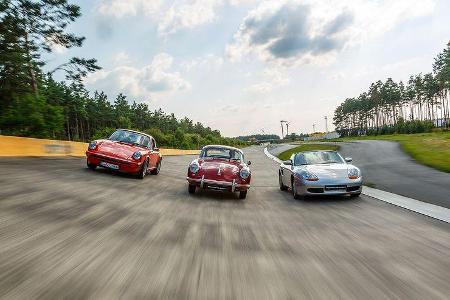 Reifentest Porsche in Motor Klassik 10/2014