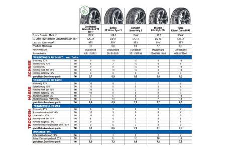 Winterreifentest 2017