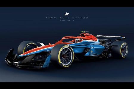 Sean Bull Design - Formel 1 2021 - Lackierung - Manor MRT05