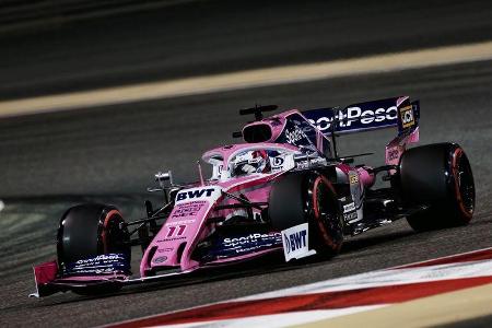Sergio Perez - Racing Point - Formel 1 - GP Bahrain - 30. März 2019