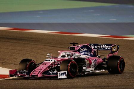Sergio Perez - Racing Point - Formel 1 - GP Bahrain - 30. März 2019