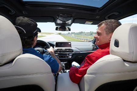 BMW X3 (2017) Mitfahrt Spartanburg