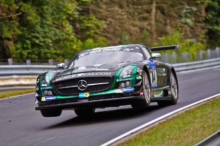 Mercedes SLS AMG GT3 - Black Falcon - 24h-Rennen Nürburgring 2014 - Top-30-Qualifying