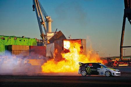 Ken Block, Gymkhana 2, Explosion