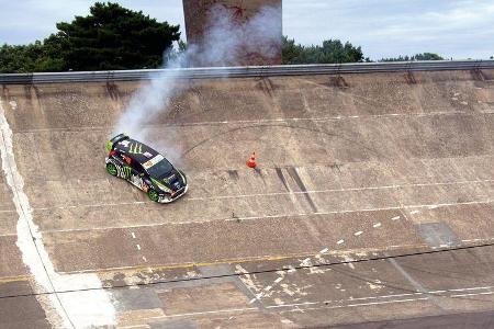 Ken Block, Gymkhana 3, Steilwand