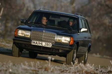 Mercedes W 123, Frontansicht