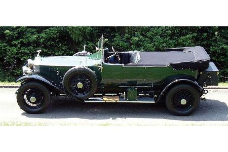 Georg Weidmann und Jürgen Siemowski auf Rolls-Royce Phantom I: 7,7-Liter-Reihensechszylinder, 110 PS, Baujahr 1928