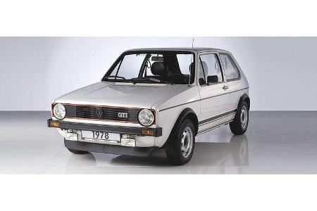 Thure Fekken und Franz Schneider auf VW Golf I GTI: 1,6-Liter-Reihenvierzylinder, 110 PS, Baujahr 1978, Team Volkswagen