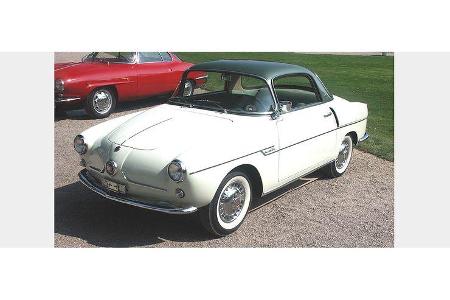 Christian Hartmann und Martina Invernizzi auf Fiat Viotti 600: 633-ccm-Reihenvierzylinder, 30 PS, Baujahr 1959