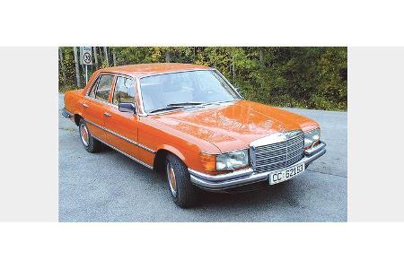 Agnar Dalseg und Per Emil Lindoe auf Mercedes-Benz 280 SE: 2,8-Liter-Reihensechszylinder, 185 PS, Baujahr 1975