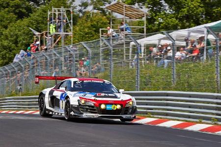 Audi R8 LMS ultra - Phoenix Racing - Impressionen - 24h-Rennen Nürburgring 2014 - #3 - Qualifikation 1