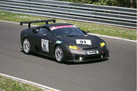 Die Rennversion des Lexus LF-A ...