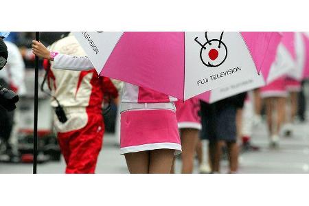 ... waren Regenschirme plötzlich voll in Mode.