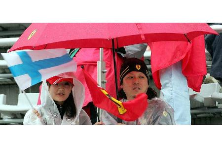 ... versteckten sich vor dem Monsun.