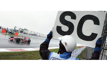 Der Start war ein Fall für das Safety-Car.