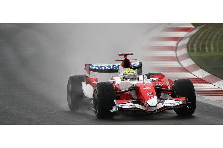 Und für Ralf Schumacher endete das Wochenende ...