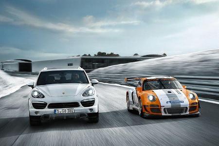 Porsche 911 GT3 R Hybrid, Cayenne Hybrid