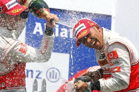 GP Kanada 2010 Hamilton Button