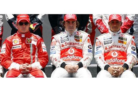 Aber schon in Sachen Coolness konnten die McLaren-Piloten nicht mit Räikkönen mithalten.