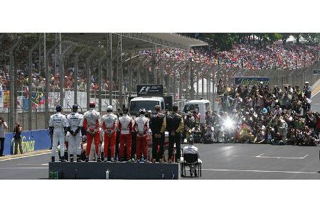 Noch schnell ein Foto vor dem Start ...