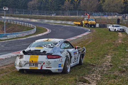 Porsche 911 (991) Carrera - Black Falcon - VLN - Nürburgring Nordschleife - 29. März 2014