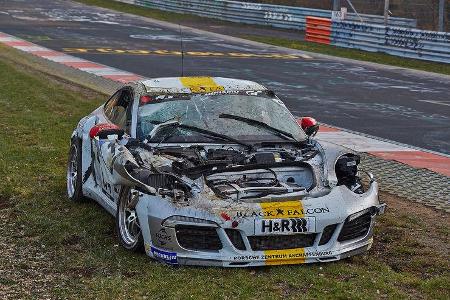Porsche 911 (991) Carrera - Black Falcon - VLN - Nürburgring Nordschleife - 29. März 2014