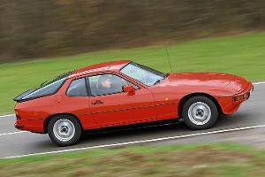 Porsche 924, Seitenansicht