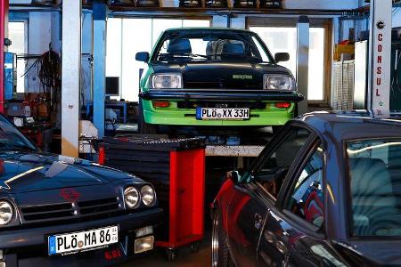 Opel Manta B Motor Klassik Service-Station