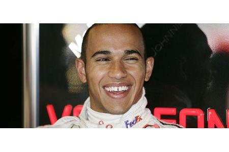 Und lachen kann er auch, schließlich lief es in Kanada super für ihn. Da hat er den anderen gezeigt 