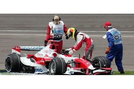 Von Ralfs Abgang direkt nach dem Start ganz zu schweigen.