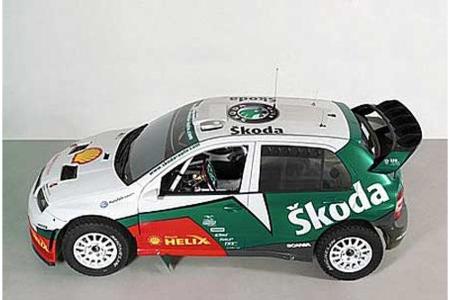 Skoda Fabia WRC.