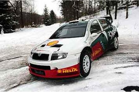 Skoda Fabia WRC.