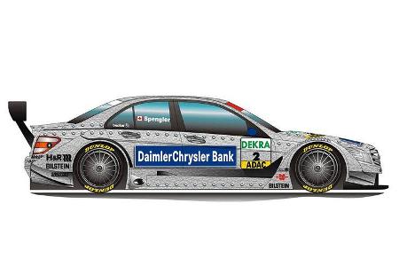 2 Bruno Spengler, Mercedes C-Klasse (2007), DaimlerChrysler Bank AMG Mercedes