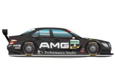 6 Mika Häkkinen, Mercedes C-Klasse (2007), AMG Mercedes
