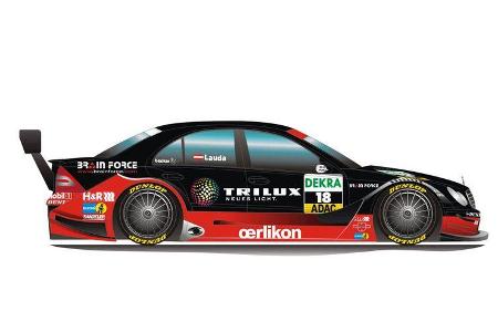 18 Mathias Lauda, Mercedes-C-Klasse (2005), Trilux AMG Mercedes