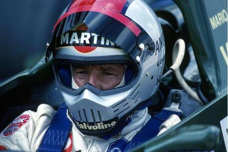 ...der amtierende Champion Mario Andretti kam mit dem neuen Typ 80 auf keinen grünen Zweig: nur WM-Zehnter.