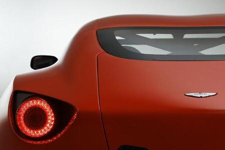 Aston Martin V12 Zagato Concept, Rücklicht Dach