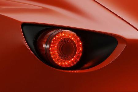 Aston Martin V12 Zagato Concept, Rücklicht