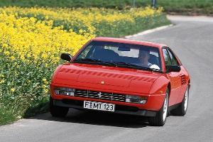 Ferrari Mondial, Frontansicht