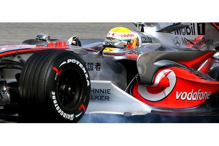 Lewis Hamilton strandet früh im ersten Training