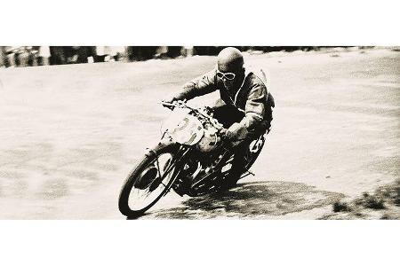 Ernst Loof in Aktion: Er siegte auf Imperia und war später Veritas-Konstrukteur.