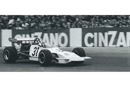 Frau am Steuer: Als einzige Frau fuhr Hannelore Werner 1970 in der Formel 2 mit.