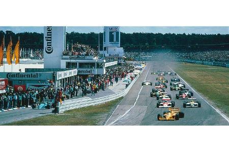 Ab 1987 war Mobil 1 Partner des GP von Deutschland in Hockenheim und so hieÃ er 