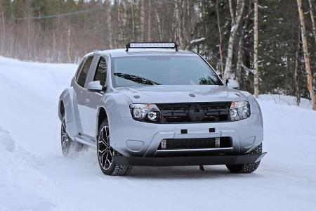 Erlkönig Dacia Duster Prototyp (Alpine SUV)