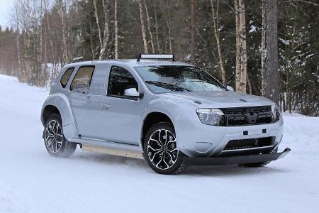 Erlkönig Dacia Duster Prototyp (Alpine SUV)